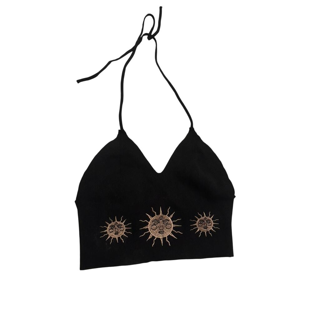 Women’s Sun design halter top- Medium, NWOT